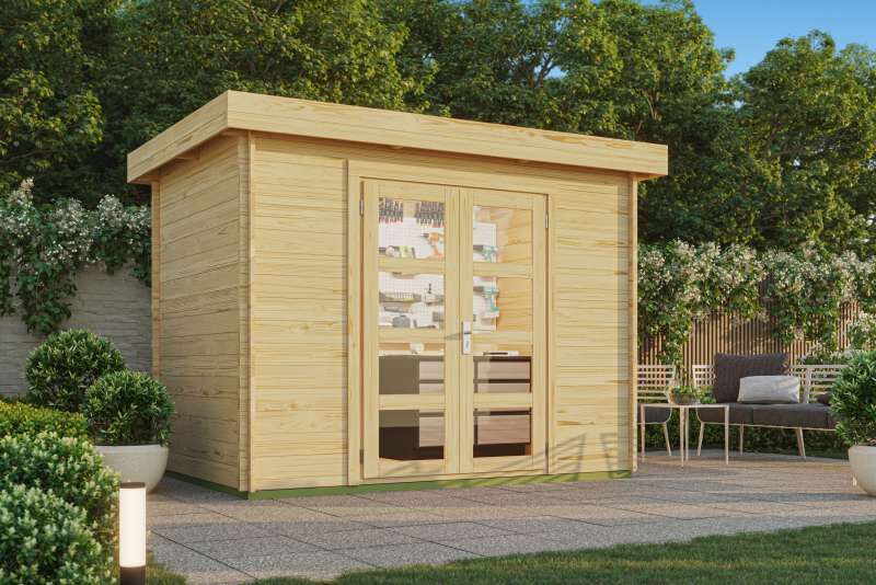 Günstige Gartenhäuser aus Holz >> bis 2.000€