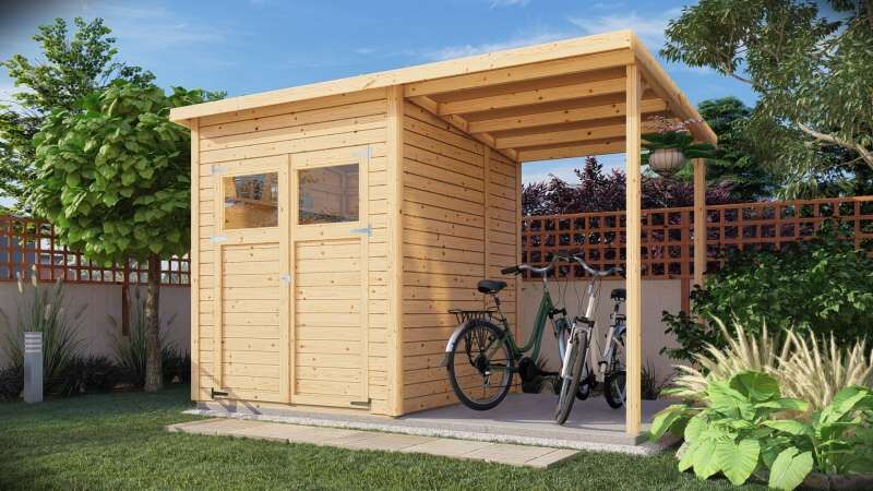 Günstige Gartenhäuser aus Holz >> bis 2.000€