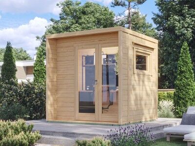 Fjordholz Gartenhaus Modell Donny Office 44 A
