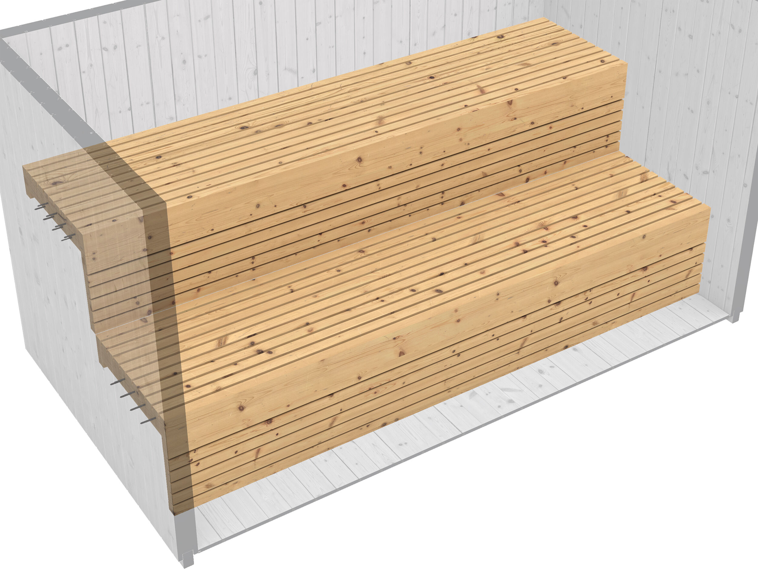 Fjordholz Design Saunahaus Modell Jule