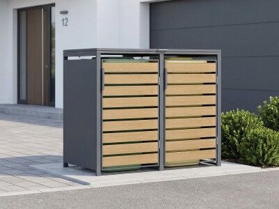 StarLine 2er Mülltonnenbox Modell Velaro 240 L