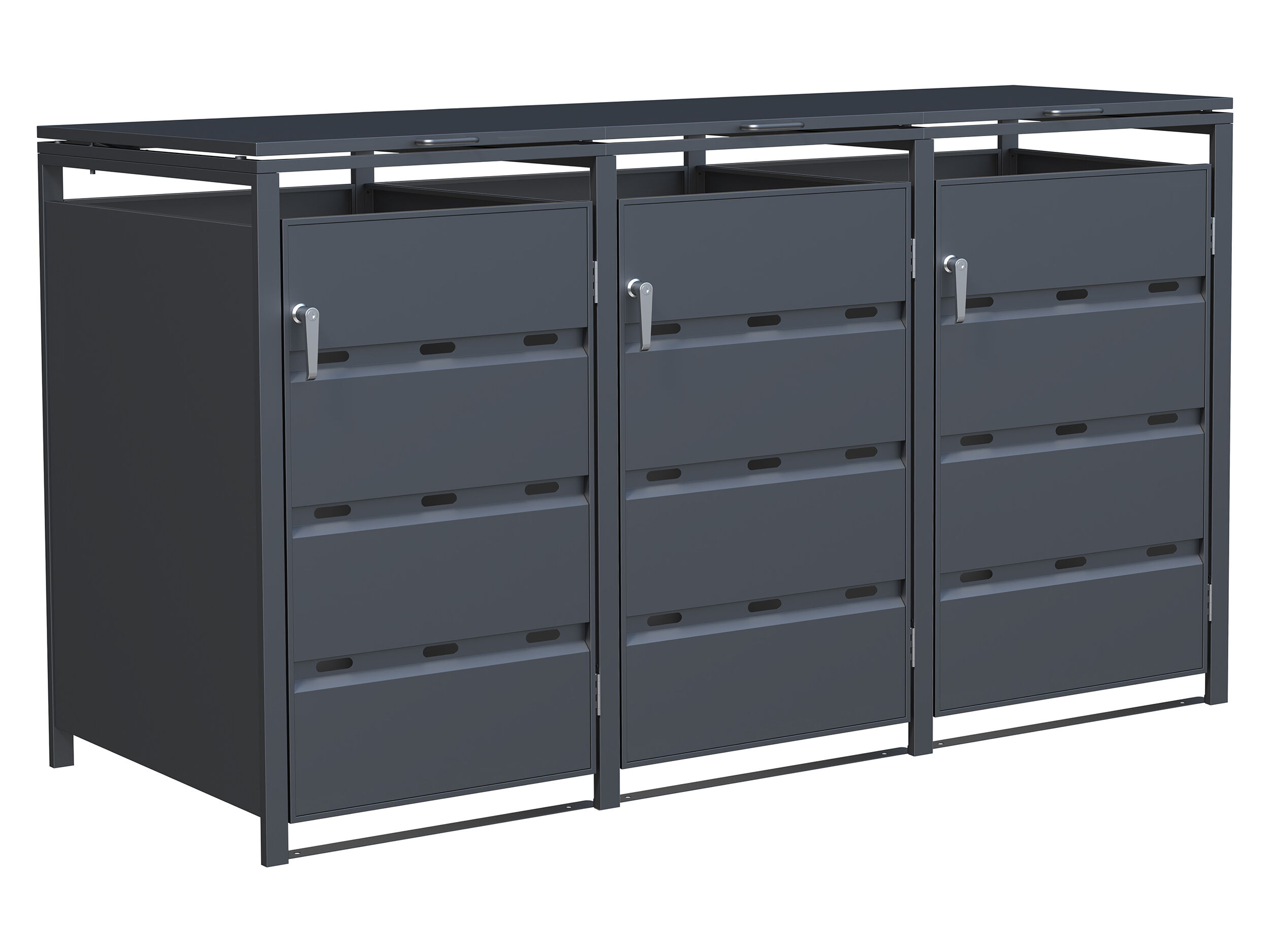 StarLine 3er Mülltonnenbox Modell Stabilo 240 l Rabatt: 26 %