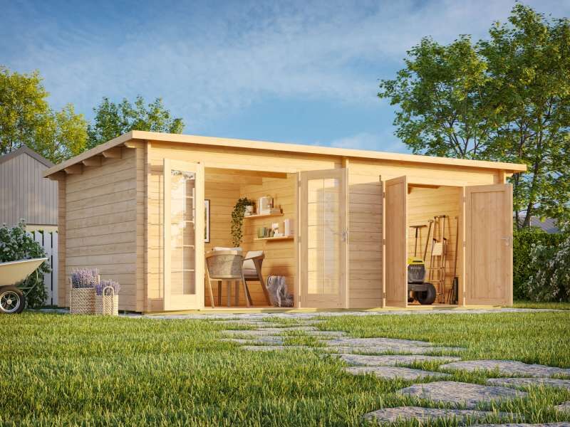 Gartenhaus 250 X 200 Pultdach
