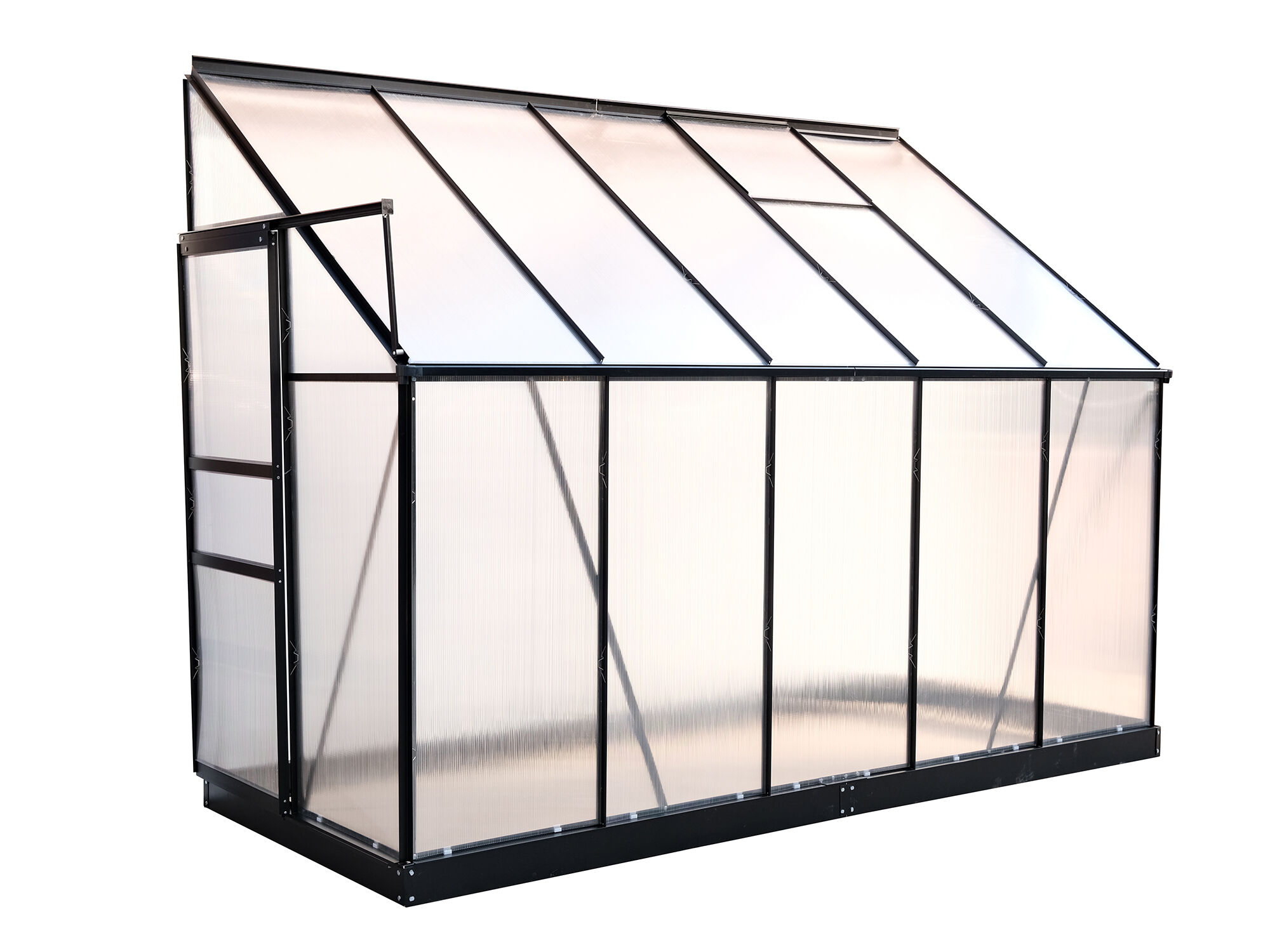 42 % Discount! StarLine Anlehngewächshaus Modell Flora 3,95 m²