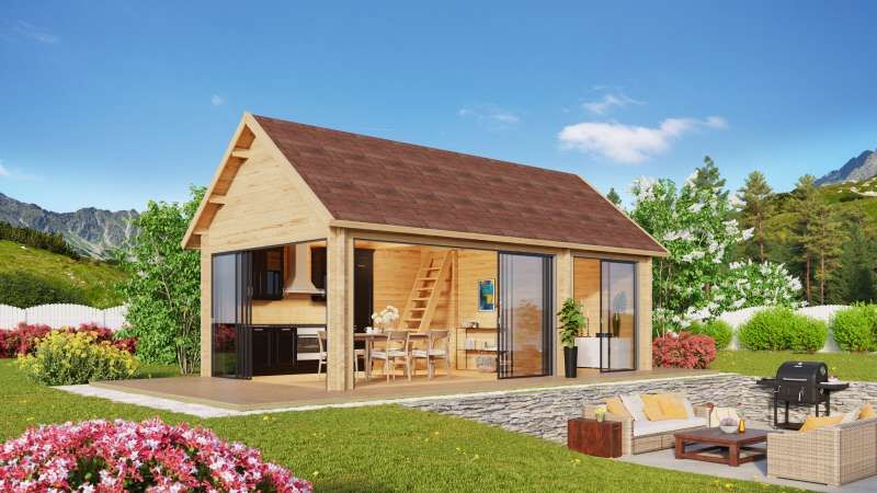 Ferienhäuser Freizeithäuser Wochenendhäuser aus Holz