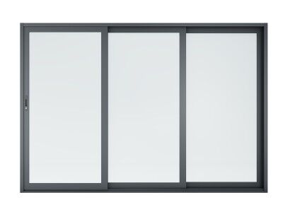 StarLine Aluminium Schiebetür ISO-Slide 300 x 206 cm Rechts