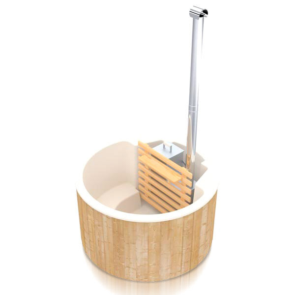 26% Rabatt ! Fjordholz Rund Linus 2 - Kleiner Hot Tub aus Holz