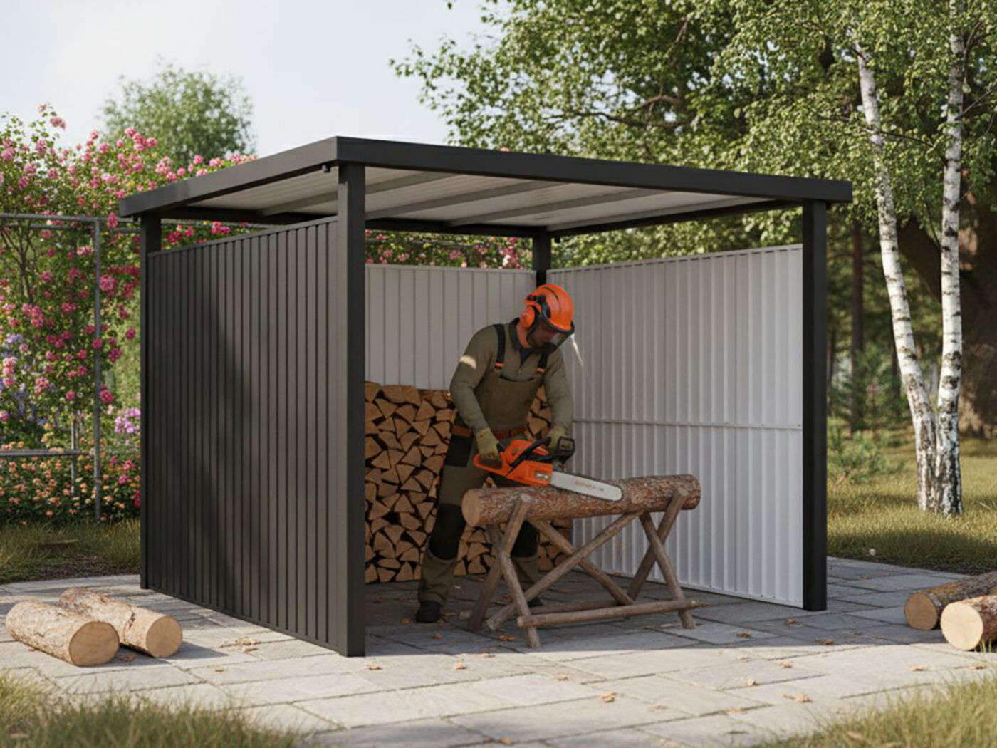 Freistehendes Terrassendach Modell Nexus...