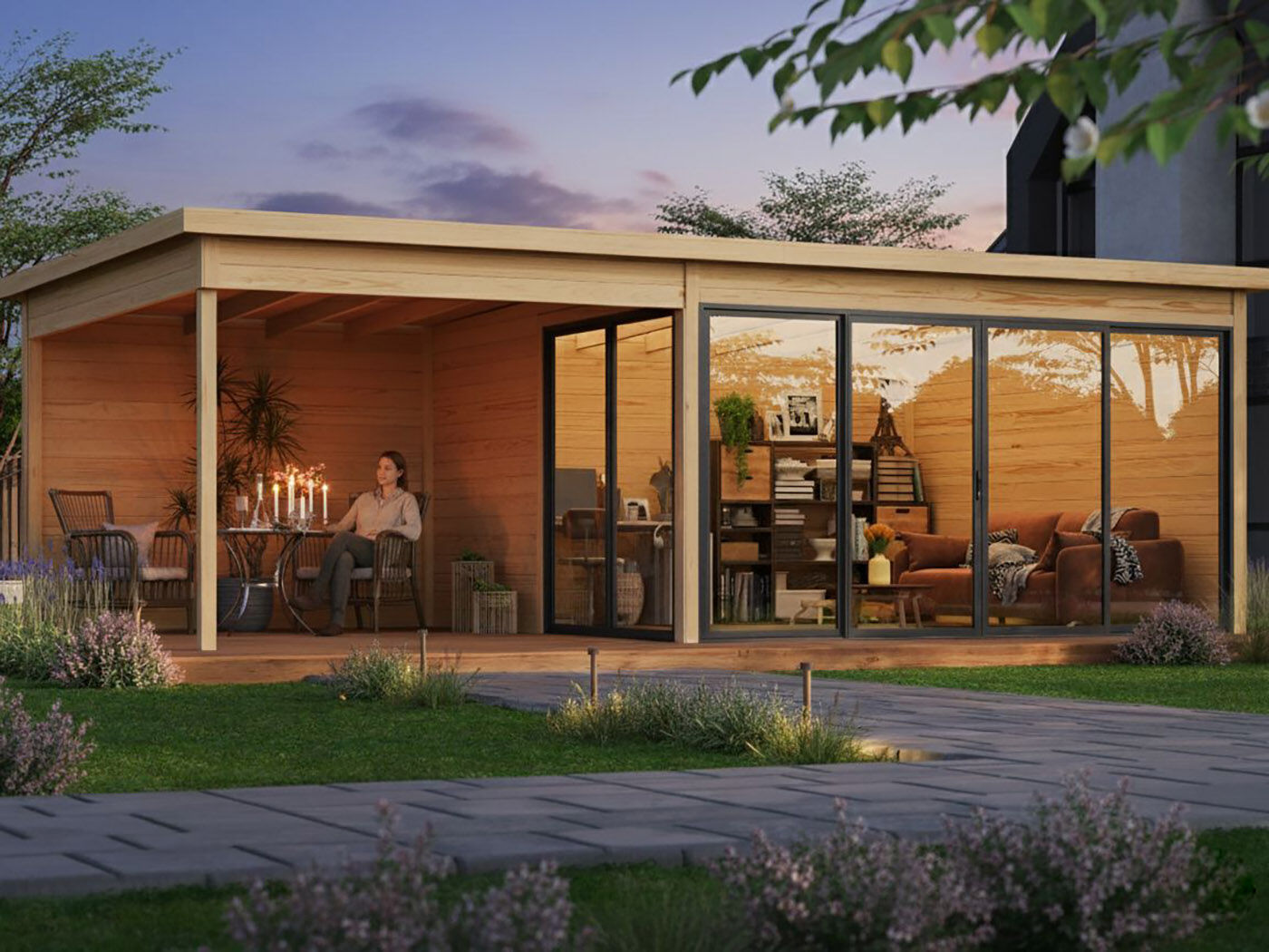 Fjordholz Gartenhaus Modell Office IsoSlide 4 SD Fjordholz Gartenhaus Modell Office IsoSlide 4 SD