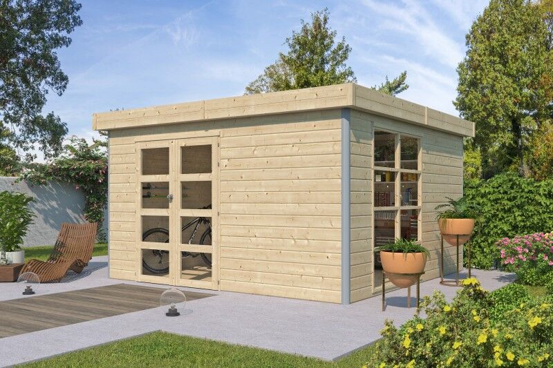 Gartenhaus Alu-Line Modell Misaka XL